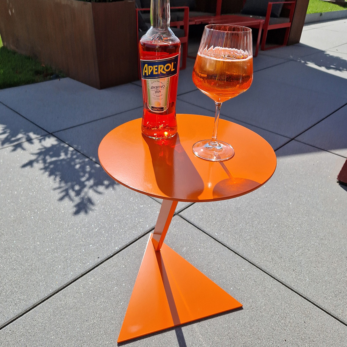 Aperol-Tisch